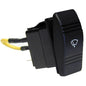 Schmitt Marine Wiper Switch  3Position Rocker 40400
