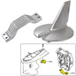 Tecnoseal Anode Kit wHardware  Yamaha 200250HP  Aluminum 21104AL