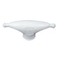 Whitecap Rubber Spreader Boot  Pair  Large  White S9200P