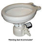 Raritan Sea Era Toilet  Household Style  Remote Intake Pump  Straight  90 Discharge  Smart Toilet Control  12v 162HR012