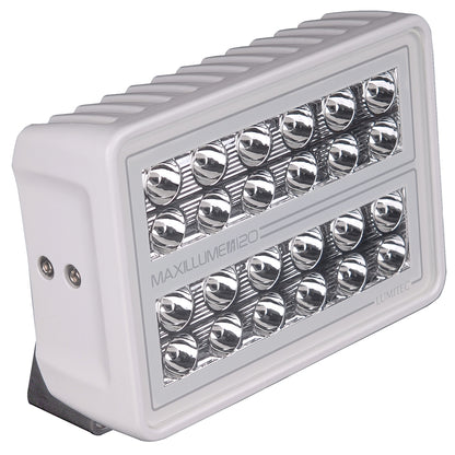 Lumitec Maxillume h120  Trunnion Mount Flood Light  White Housing  White Dimming 101346