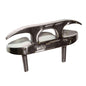 Whitecap Folding Cleat  Stainless Steel Studded  412 6844C