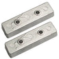 Tecnoseal TECBNT Bennett Trim Tab Anode  Zinc  Pair KITTECBT
