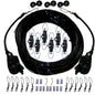 Rupp Triple Rigging Kit WLokUps  NokOuts  460 Black Mono Cord CA0160MO