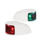 Hella Marine NaviLED Deck Mount Port  Starboard Pair  2nm  Colored LensWhite Housing 980620811