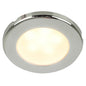 Hella Marine EuroLED 75 3 Round Screw Mount Down Light  Warm White LED  Stainless Steel Rim  12V 958109021
