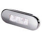 Hella Marine Surface Mount Oblong LED Courtesy Lamp  White LED  Stainless Steel Bezel 980869301