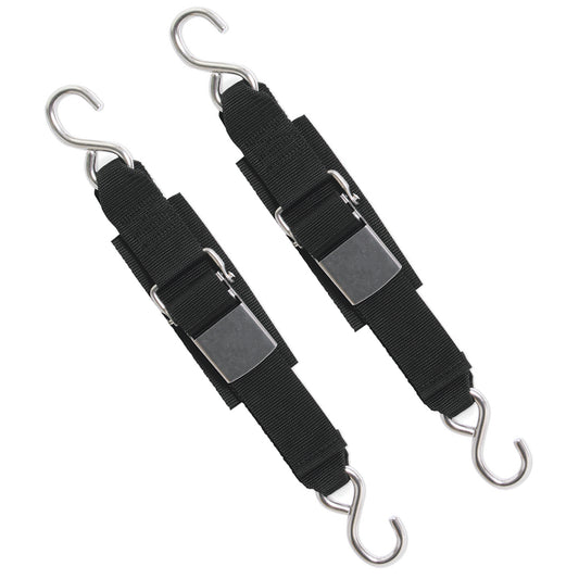 BoatBuckle Stainless Steel KwikLok Transom TieDowns F12066