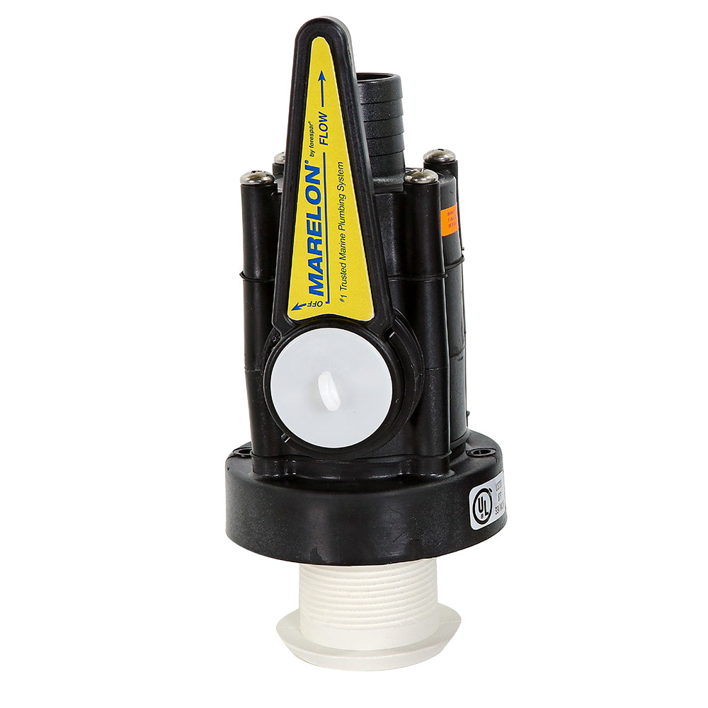 Forespar Marelon FullFlow Seacock  2 Mushroom ThroughHull 904048ABYC