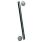 CE Smith Package Roller Shaft 12 x 514 wCap Nuts  Zinc 10700A