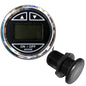 Faria Chesapeake Black 2 Depth Sounder wThruHull Transducer 13795
