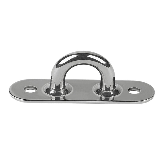 Schaefer Stainless Steel Welded Pad Eye  214L x 58W 7805