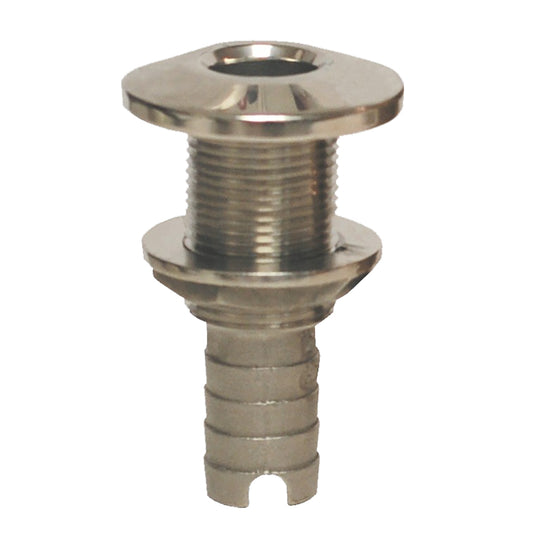 GROCO Stainless Steel Hose Barb ThruHull Fitting  58 HTH625S