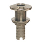 GROCO Stainless Steel Hose Barb ThruHull Fitting  58 HTH625S