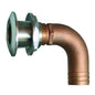 GROCO 114 90 Degree Hose ThruHull Fitting  HTHC1250S