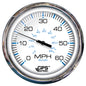 Faria Chesapeake White SS 5 Speedometer  60 MPH GPSStudded 33861