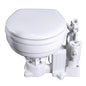 Raritan PH PowerFlush ElectricManual Toilet  Marine Size  12v  White P101E12