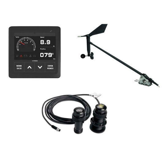 Veratron Navigation Kit fSail Wind Sensor Transducer Display  Cables A2C1352150002