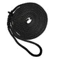 New England Ropes 12 Premium 3Strand Dock Line  Black  35 C60541600035