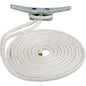 SeaDog Double Braided Nylon Dock Line  58 x 35  White 302116035WH1