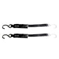 Rod Saver Stainless Steel Quick Release Transom TieDown  1 x 2  Pair SS1QRTD2