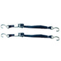 Rod Saver Stainless Steel Ratchet TieDown  1 x 6  Pair SSRTD6