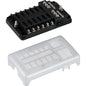 SeaDog Blade Style LED Indicator Fuse Block wNegative Bus Bar  12 Circuit 4451881
