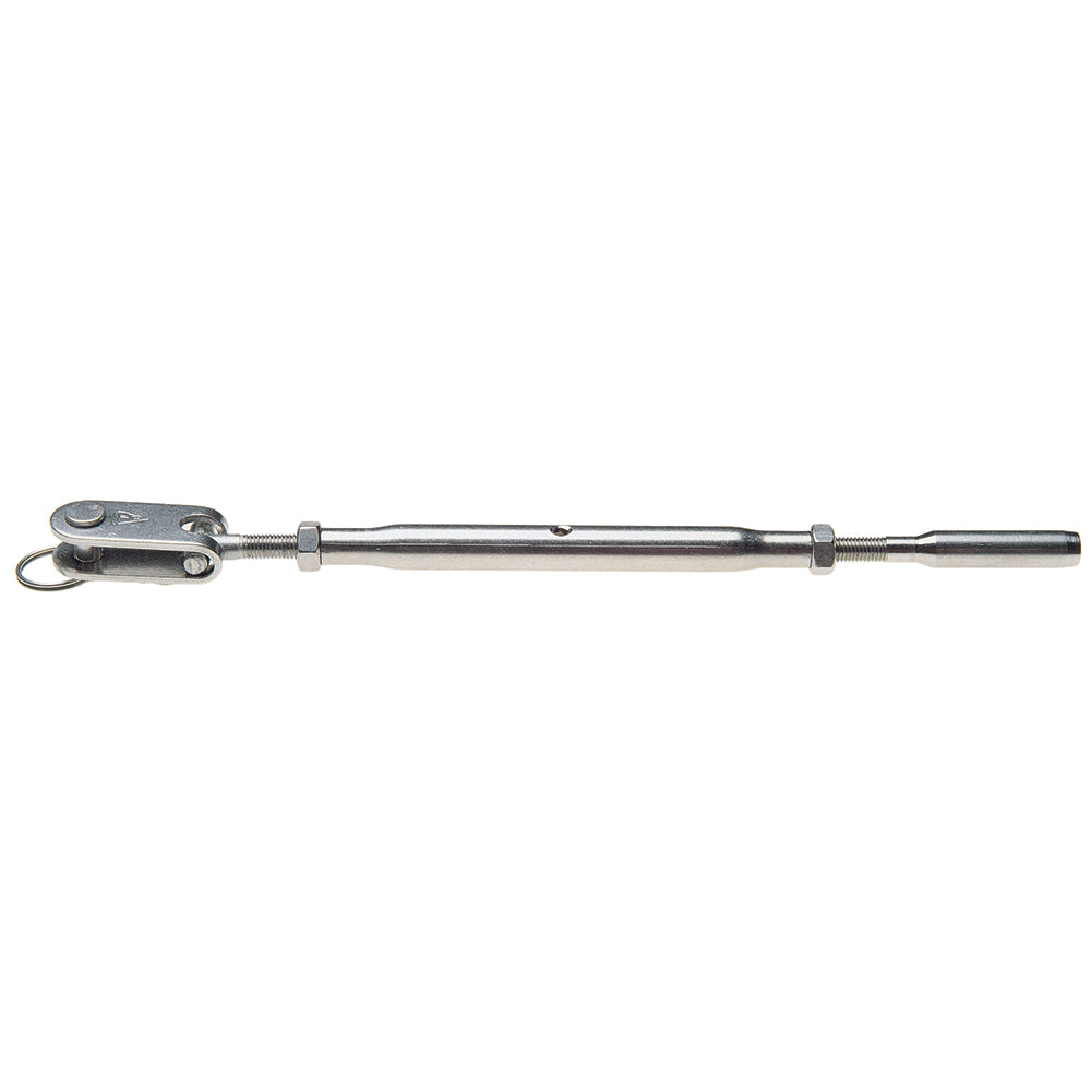 C Sherman Johnson Closed Body Jaw to Swage Tubular Turnbuckle f18 Wire 26412