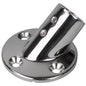 SeaDog Rail Base Fitting 234 Round Base 45 316 Stainless Steel  1 OD 2804511