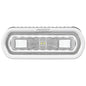 RIGID Industries SRL Series Marine Spreader Light  White Surface Mount  White Light wWhite Halo 51100