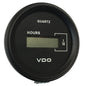 VDO Cockpit Marine 52mm 2116 LCD Hourmeter  Black DialChrome Bezel  331546