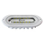 ShadowCaster SCMSL Series Flush Mount Spreader Light  White Housing  WhiteBlueRed SCMSLFWBRWH