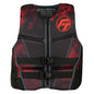 Full Throttle Mens RapidDry FlexBack Life Jacket  XL  BlackRed 14250010005022