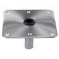Springfield KingPin 7 x 7 Stainless Steel Square Base Threaded 1630001