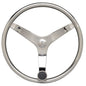 Uflex  V46  135 Stainless Steel Steering Wheel wSpeed Knob V46