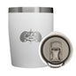 Toadfish NonTipping 10oz Rocks Tumbler  White 1076