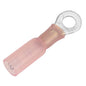 Pacer 2218 AWG Heat Shrink Ring Terminal  10 Stud Size  3 Pack TE1810R3