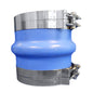 Trident Marine 6 ID Blue Silicone Molded Wet Exhaust Hump w4 TBolt Clamp 270V6000SS